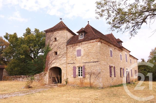 maison à vendre - 12 pièces - 313.0 m2 - MONTVALENT - 46 - MIDI-PYRENEES - Century 21 Cabinet Théron